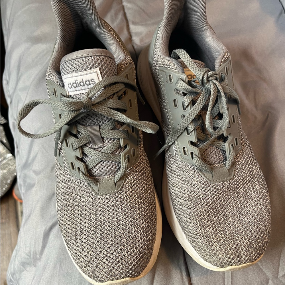 Adidas Charcoal Knit Sneakers